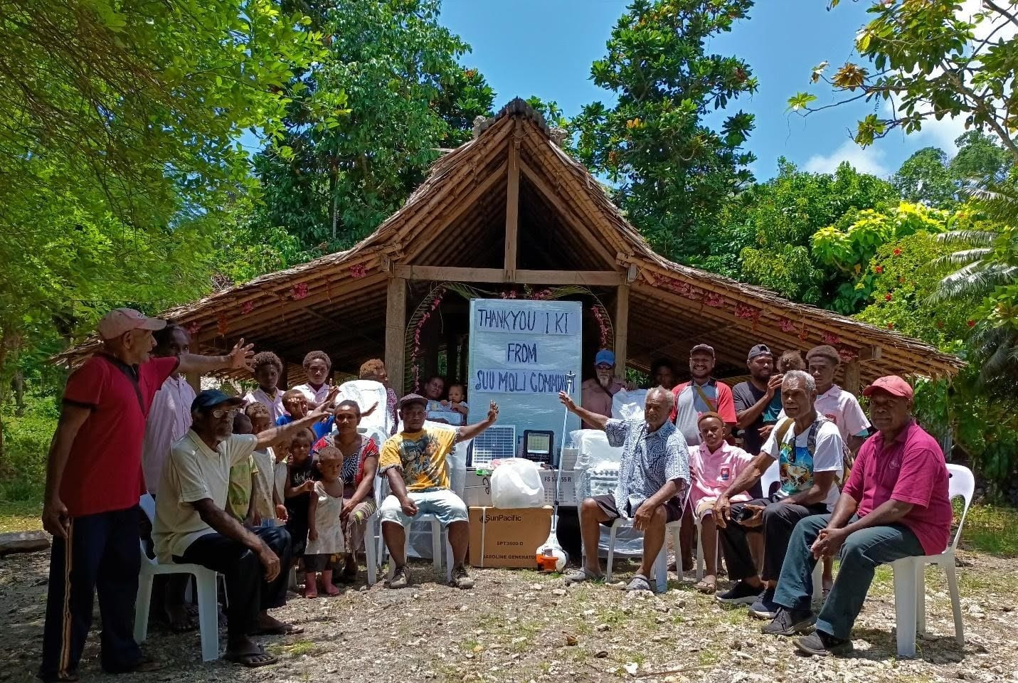 IKI RECOGNIZED SU’U MOLI’S CONTRIBUTION TO MELANESIAN OCEAN RESERVE (MOR) CAMPAIGN